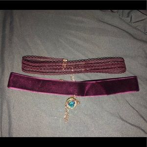 Maroon Chokers